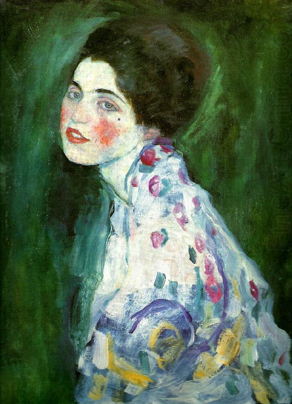 kvinnoportratt, Gustav Klimt